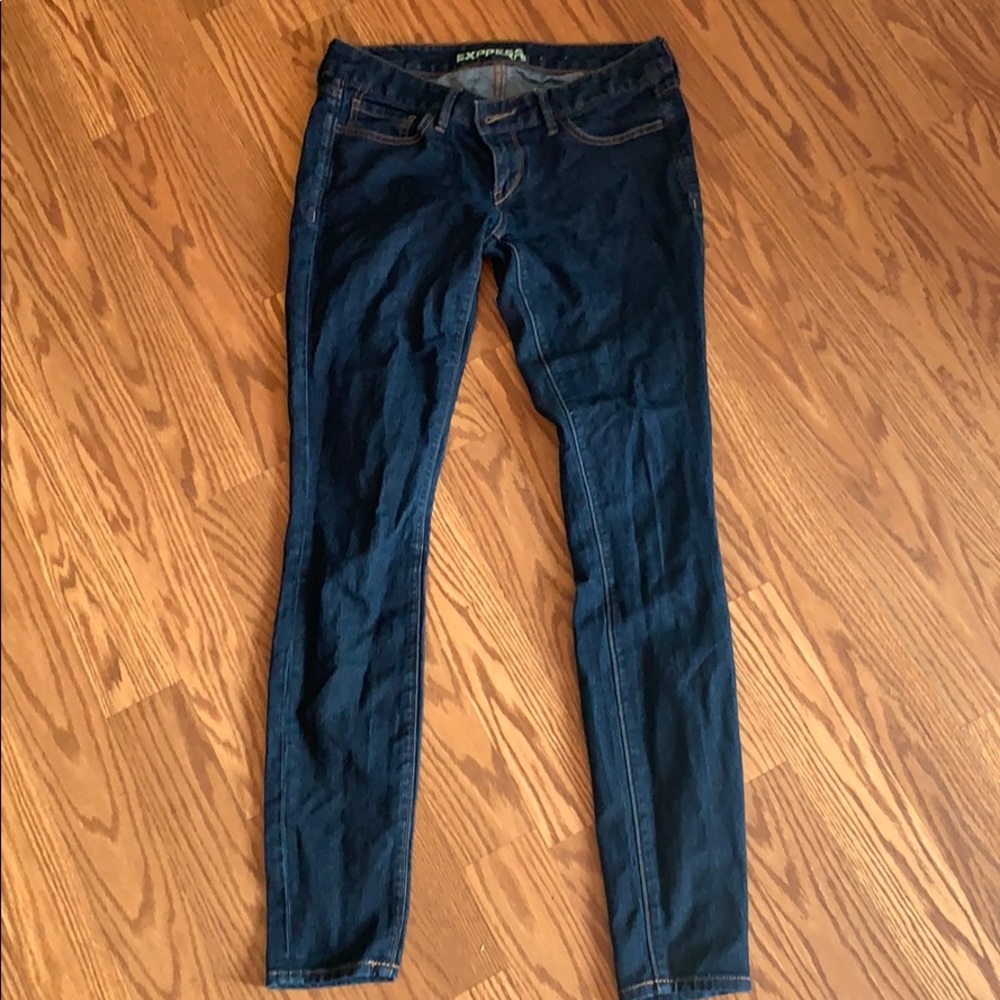 Dark ultra skinny jeans